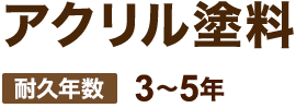 アクリル塗料