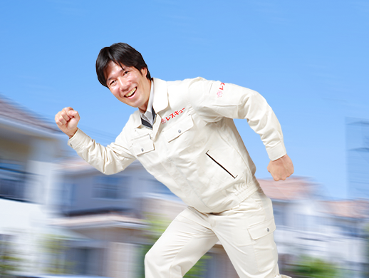 簡単な作業から大規模な工事まで迅速かつ確実に対応